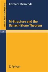Book cover of M-Structure and the Banach-Stone Theorem by Unknown