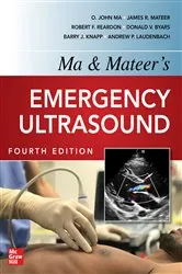 Book cover of Ma and Mateers Emergency Ultrasound, 4th edition (4th ed.) by O. John Ma