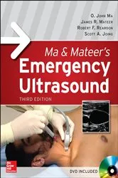 Book cover of Ma and Mateer's Emergency Ultrasound, Third Edition (3rd ed.) by O. John Ma
