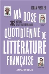 Book cover of Ma dose quotidienne de littérature française by Unknown