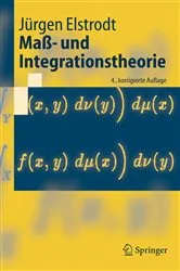Book cover of Maß- und Integrationstheorie (4th ed.) by Jürgen Elstrodt