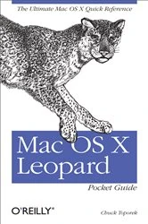 Book cover of Mac OS X Leopard Pocket Guide by Chuck Toporek