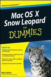 Book cover of Mac OS X Snow Leopard For Dummies by Bob LeVitus