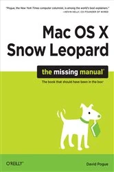 Book cover of Mac OS X Snow Leopard: The Missing Manual by David Pogue
