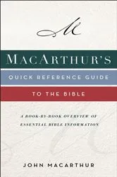 Book cover of MacArthur's Quick Reference Guide to the Bible by John F. MacArthur