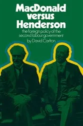 Book cover of MacDonald versus Henderson by David Carlton