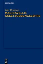 Book cover of Machiavellis Gesetzgebungslehre by Jens Petersen