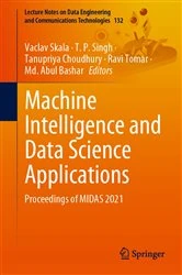 Book cover of Machine Intelligence and Data Science Applications by Vaclav Skala