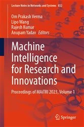 Book cover of Machine Intelligence for Research and Innovations by Om Prakash Verma
