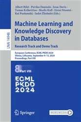 Book cover of Machine Learning and Knowledge Discovery in Databases. Research Track and Demo Track by Albert Bifet