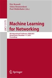 Book cover of Machine Learning for Networking by Éric Renault