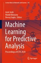 Book cover of Machine Learning for Predictive Analysis by Amit Joshi