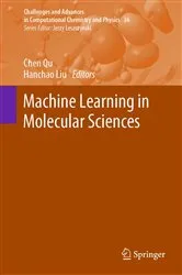Book cover of Machine Learning in Molecular Sciences by Chen Qu