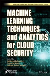 Book cover of Machine Learning Techniques and Analytics for Cloud Security by Rajdeep Chakraborty