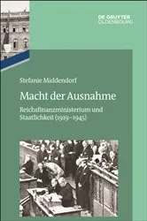 Book cover of Macht der Ausnahme by Stefanie Middendorf
