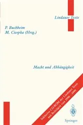 Book cover of Macht und Abhängigkeit by P. Buchheim
