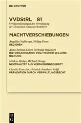 Book cover of Machtverschiebungen by Christian Walter