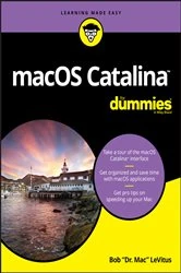 Book cover of macOS Catalina For Dummies by Bob LeVitus