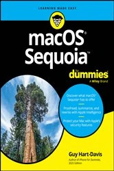 Book cover of macOS Sequoia For Dummies by Guy Hart-Davis