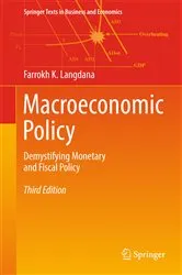 Book cover of Macroeconomic Policy (3rd ed.) by Farrokh K. Langdana