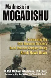Book cover of Madness in Mogadishu by Michael Whetstone