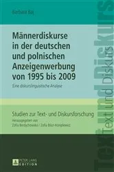 Book cover of Maennerdiskurse in der deutschen und polnischen Anzeigenwerbung von 1995 bis 2009 by Zofia Bilut-Homplewicz