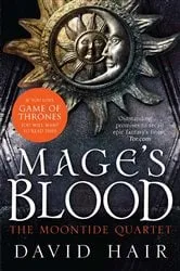 Book cover of Mage's Blood by David Hair