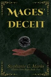 Book cover of Mages' Deceit by Stephanie C Marks
