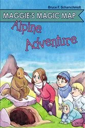 Book cover of Maggie's Magic Map by Scharschmidt, Bruce, F