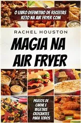 Book cover of magia na air fryer by Rachel Houston