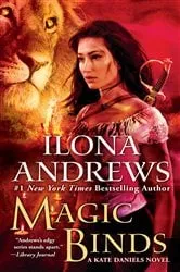 Book cover of Magic Binds by Ilona Andrews