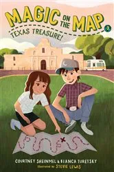 Book cover of Magic on the Map #3: Texas Treasure by Courtney Sheinmel