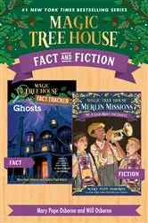 Book cover of Magic Tree House Fact & Fiction: Ghosts by Mary Pope Osborne