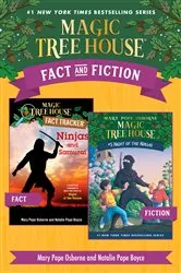 Book cover of Magic Tree House Fact & Fiction: Ninjas by Mary Pope Osborne