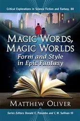 Book cover of Magic Words, Magic Worlds by Matthew Oliver