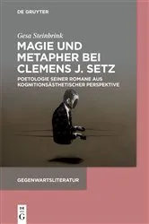 Book cover of Magie und Metapher bei Clemens J. Setz by Gesa Steinbrink