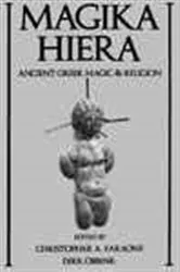 Book cover of Magika Hiera by Christopher A. Faraone