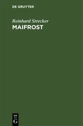 Book cover of Maifrost by Reinhard Strecker
