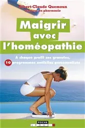 Book cover of Maigrir avec l'homéopathie by Unknown
