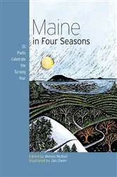 Book cover of Maine in Four Seasons by Wesley McNair