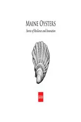 Book cover of Maine Oysters by William Perna