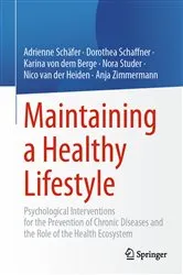 Book cover of Maintaining a Healthy Lifestyle by Adrienne Schäfer