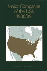 Book cover of Major Companies of the USA 1988/89 by Unknown