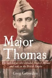 Book cover of Major Thomas by Greg Growden