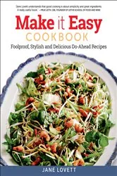 Book cover of Make It Easy Cookbook by Jane Lovett