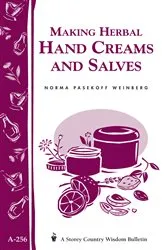 Book cover of Making Herbal Hand Creams and Salves by Unknown