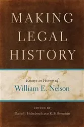 Book cover of Making Legal History by Unknown