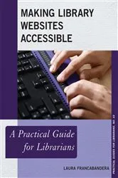 Book cover of Making Library Websites Accessible by Unknown