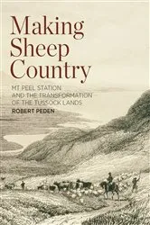 Book cover of Making Sheep Country by Robert Peden