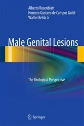 Book cover of Male Genital Lesions by Alberto Rosenblatt